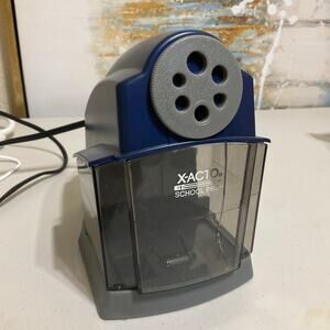 X-ACTO SCHOOL PRO ELECTRIC PENCIL SHARPENER, Blue